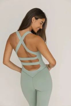 Topíssima Nicole Jumpsuit - haalari, Mint Green