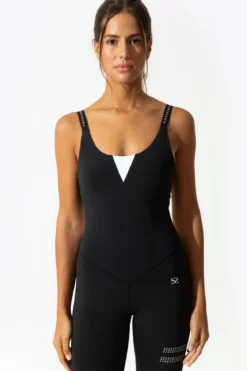 Topíssima Olivia jumpsuit -haalari, Super Black