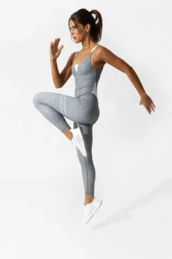 Topíssima Olivia Jumpsuit -urheiluhaalari, Zen Gray