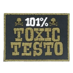 Toxic testo - haalarimerkki