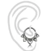 Tragus/Helix Lävistys rengas - Hopea