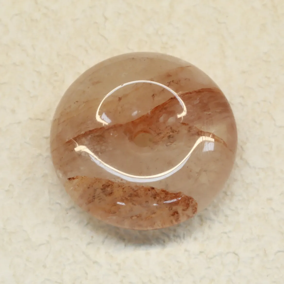 Tulikvartsi - Donitsi 3cm