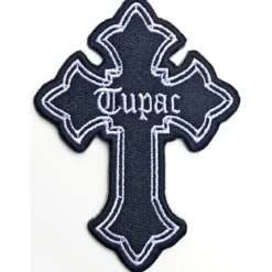 Tupac Cross - Kangasmerkki