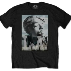 Tupac LA Skyline - T-paita