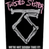 Twisted Sister We’re Not Gonna Take It- Selkämerkki