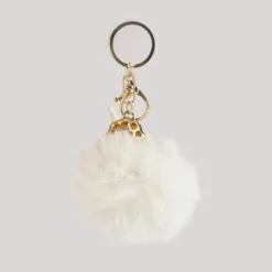 Unicorn Pom Pom - Avaimenperä, useita värivaihtoehtoja