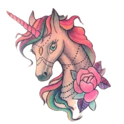 Unicorn- siirtotatuointi