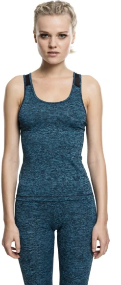 Urban Classics Active Melange - Toppi, turquoise