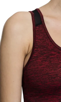 Urban Classics Active Melange - Toppi, red