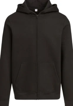 Urban Classics Basic Essential - Vetoketjuhuppari, musta