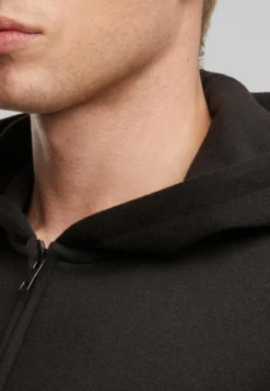 Urban Classics Basic Essential - Vetoketjuhuppari, musta