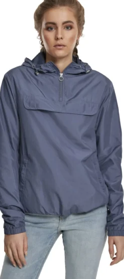 Urban Classics Basic Pullover - Tuulitakki, Vintageblue