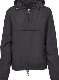 Urban Classics Basic PullOver - Tuulitakki, Black