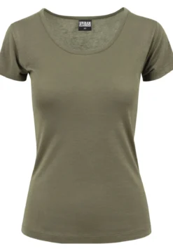 Urban Classics Basic Viscose - T-paita, oliivi