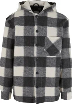 Urban Classics Big Check Jacket With Hood - Välikausitakki