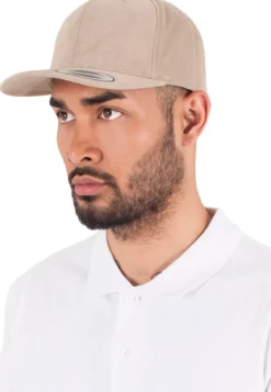 Urban Classics Brushed Cotton Twill Mid-Profile - Lippis, khaki