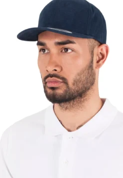 Urban Classics Brushed Cotton Twill Mid-Profile - Lippis, navy