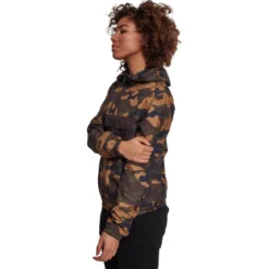 Urban Classics Camo Pull Over - välikausitakki, woodcamo