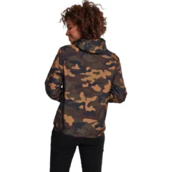 Urban Classics Camo Pull Over - välikausitakki, woodcamo