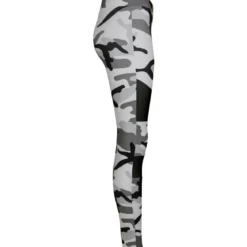 Urban Classics Camo Tech Mesh - Leggingsit, snow camo