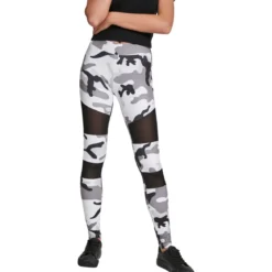 Urban Classics Camo Tech Mesh - Leggingsit, snow camo