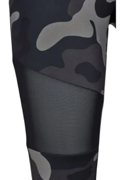 Urban Classics Camo Tech Mesh - Leggingsit, darkcamo
