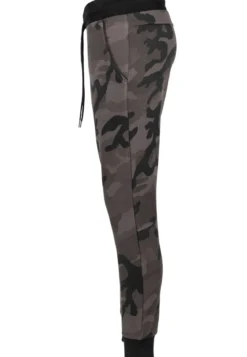Urban Classics Camo Terry - Naisten collegehousut, dark camo