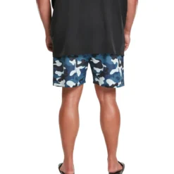Urban Classics Camo - Uimashortsit, blue camo