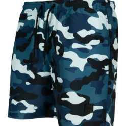 Urban Classics Camo - Uimashortsit, blue camo
