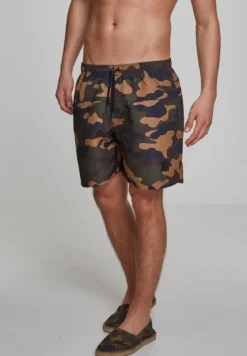 Urban Classics Camo - Uimashortsit, woodcamo