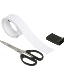 Urban Classics - Canvas vyö, white/black