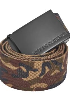 Urban Classics - Canvas vyö, woodcamo