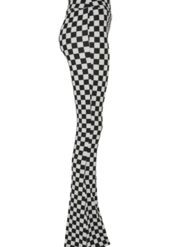 Urban Classics Checked Boot Cut - Leggingsit