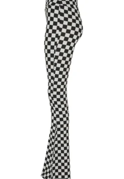 Urban Classics Checked Boot Cut - Leggingsit
