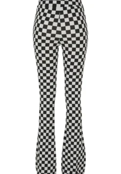 Urban Classics Checked Boot Cut - Leggingsit