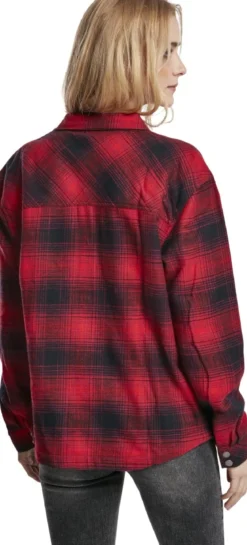 Urban Classics Check Overshirt - Kauluspaita