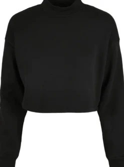 Urban Classics Cropped oversize high neck - Collegepaita