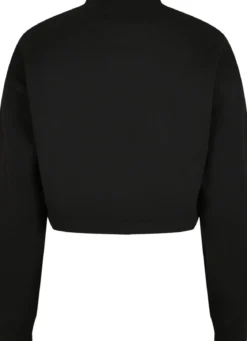 Urban Classics Cropped oversize high neck - Collegepaita