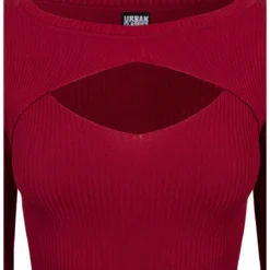Urban Classics Cut Out - Mekko, burgundy