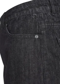 Urban Classics Denim - Hotpantsit, musta