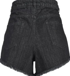 Urban Classics Denim - Hotpantsit, musta