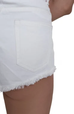Urban Classics Denim - Hotpantsit, valkoinen