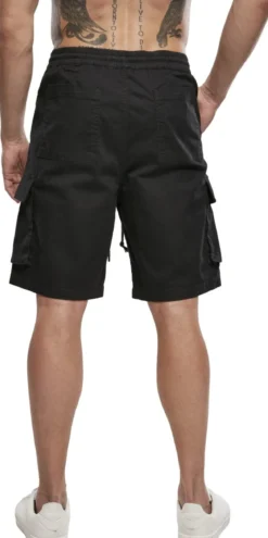 Urban Classics Drawstring Carco - Miesten Shortsit, musta