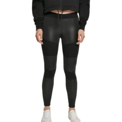 Urban Classics Fake Leather Tech - Leggingsit