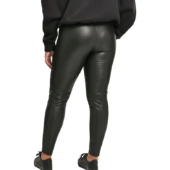 Urban Classics Fake Leather Tech - Leggingsit