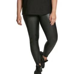 Urban Classics Faux Leather High Waist- legginsit