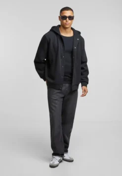 Urban Classics Fluffy Fleece Hoodjacket - Huppari