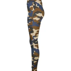 Urban Classics High Waist Camo Tech- leggingsit, summerolive camo