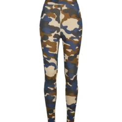 Urban Classics High Waist Camo Tech- leggingsit, summerolive camo