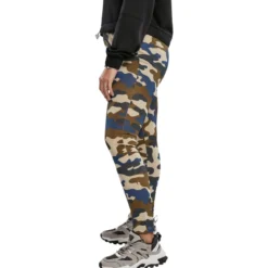 Urban Classics High Waist Camo Tech- leggingsit, summerolive camo